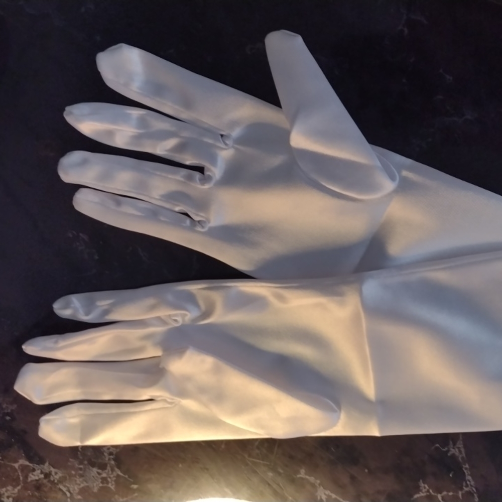Above Elbow Satin GLOVES